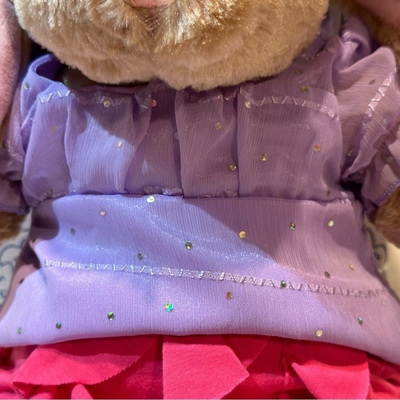 Build-A-Bear Purple Sparkling Top, Pink Skirt and Underwear,‎ Plush NOT Included - Picture 4 of 8
